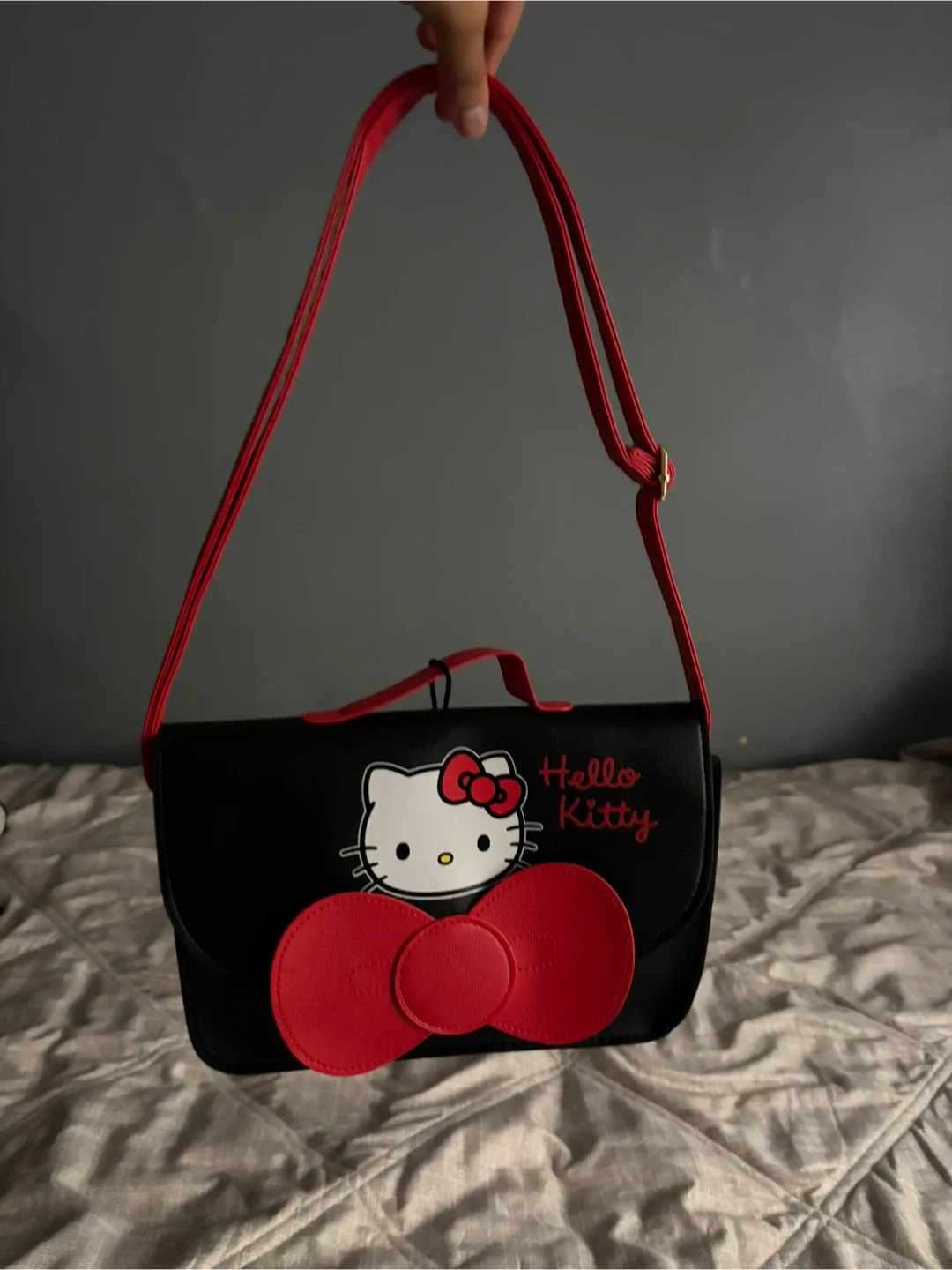 Hello Kitty Black & Red Shoulder Bag - New with Tags!