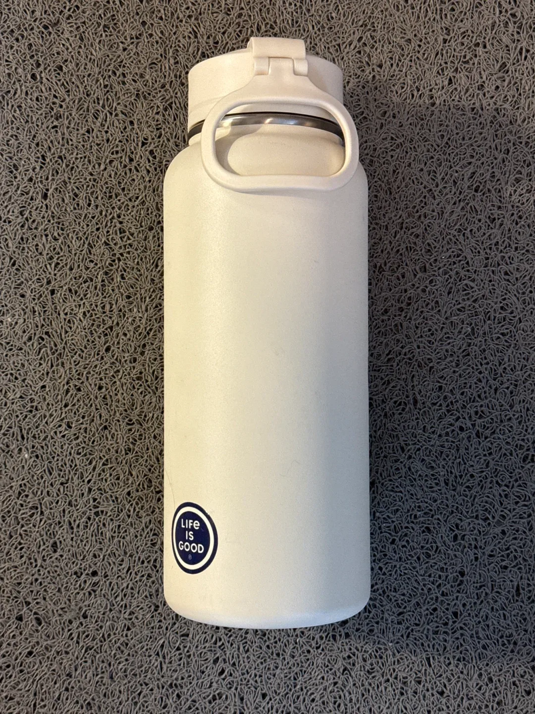 Life is Good Water Bottle, White image indicator(2)