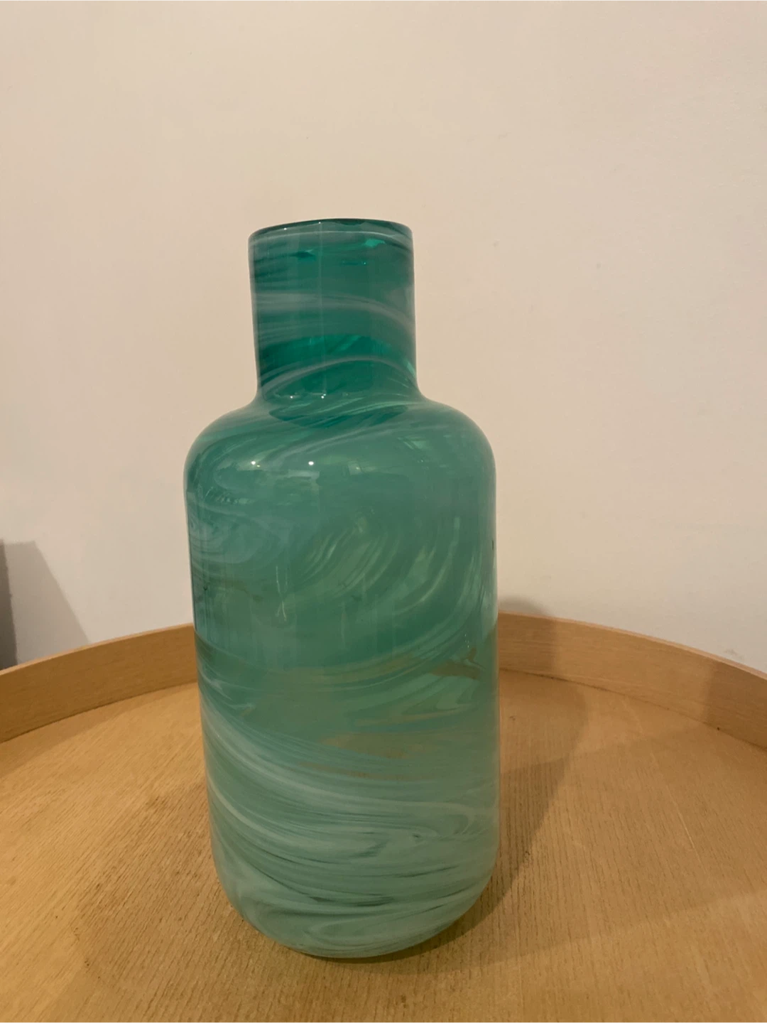 Green Glass Vase - photo 2