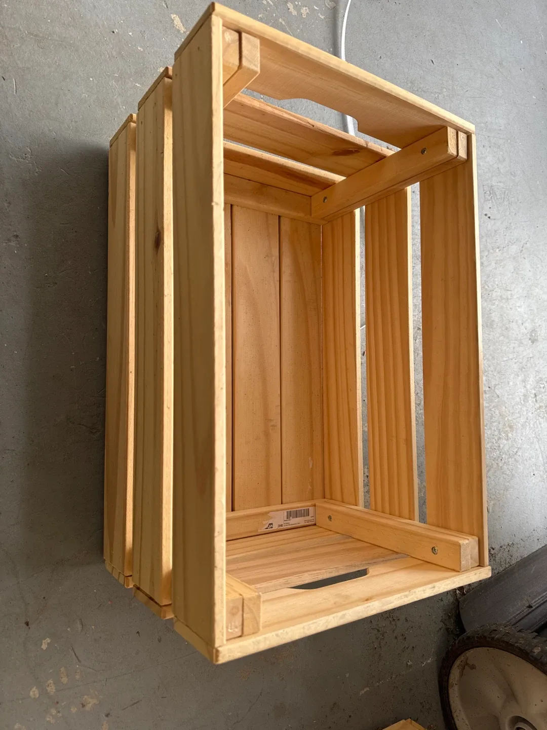 Wooden Storage Crate 46x31x25 cm image indicator(2)