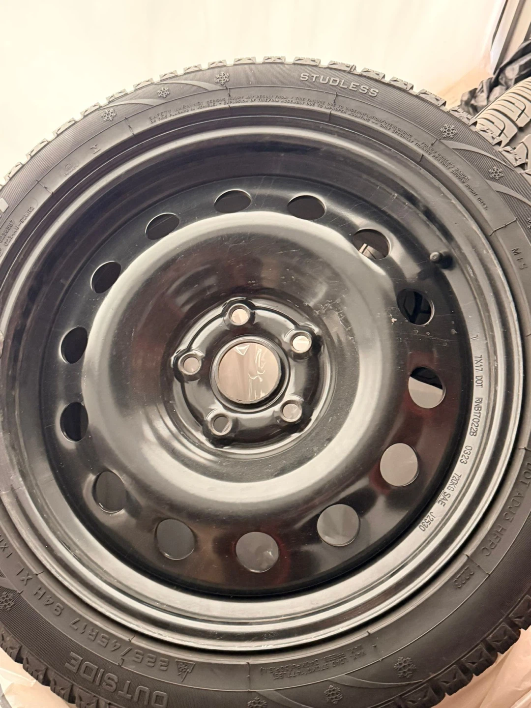 Sale: 17” Winter Tires with Steel Rims