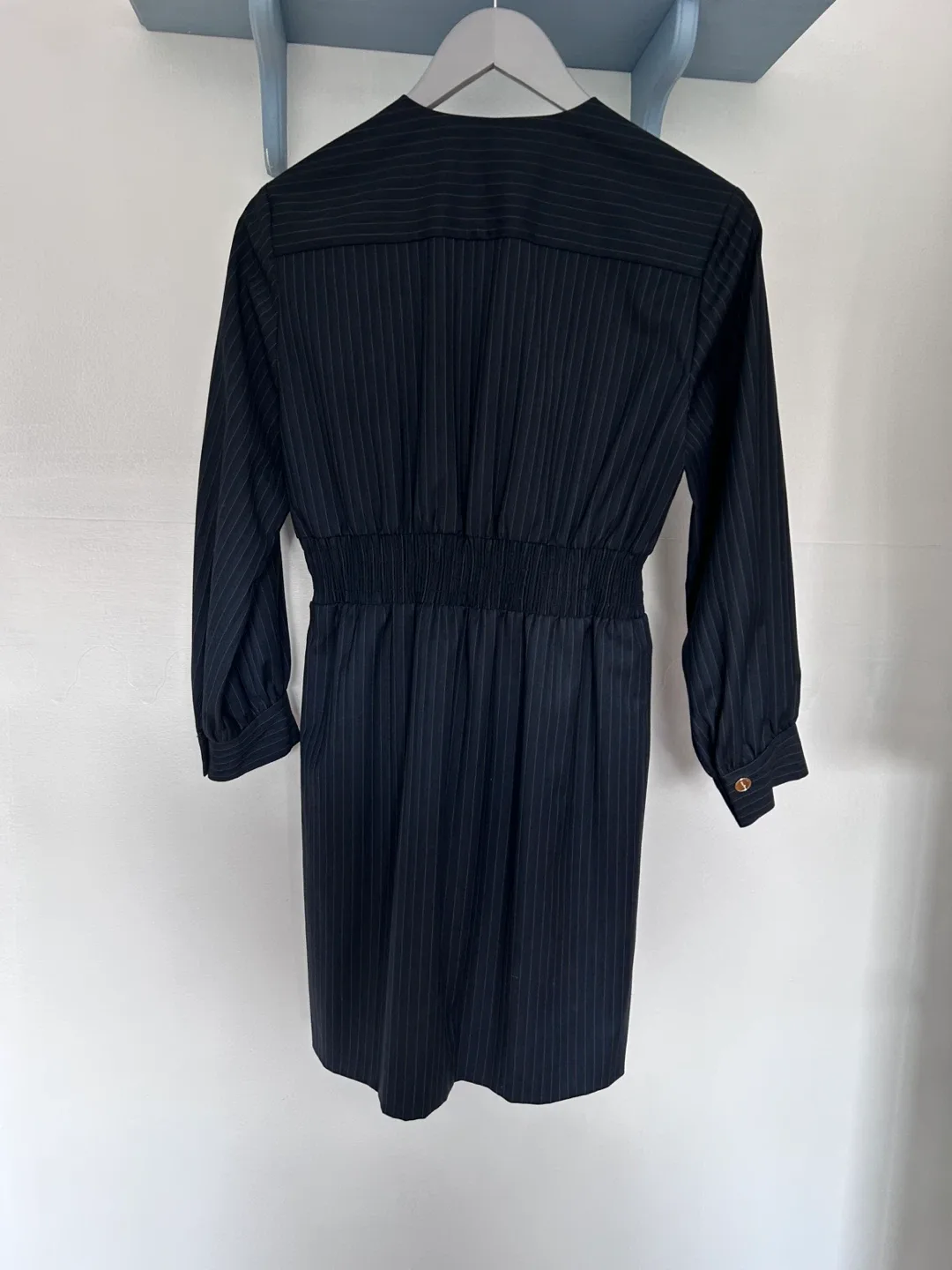 Sandro Paris Pinstripe Dress image indicator(4)