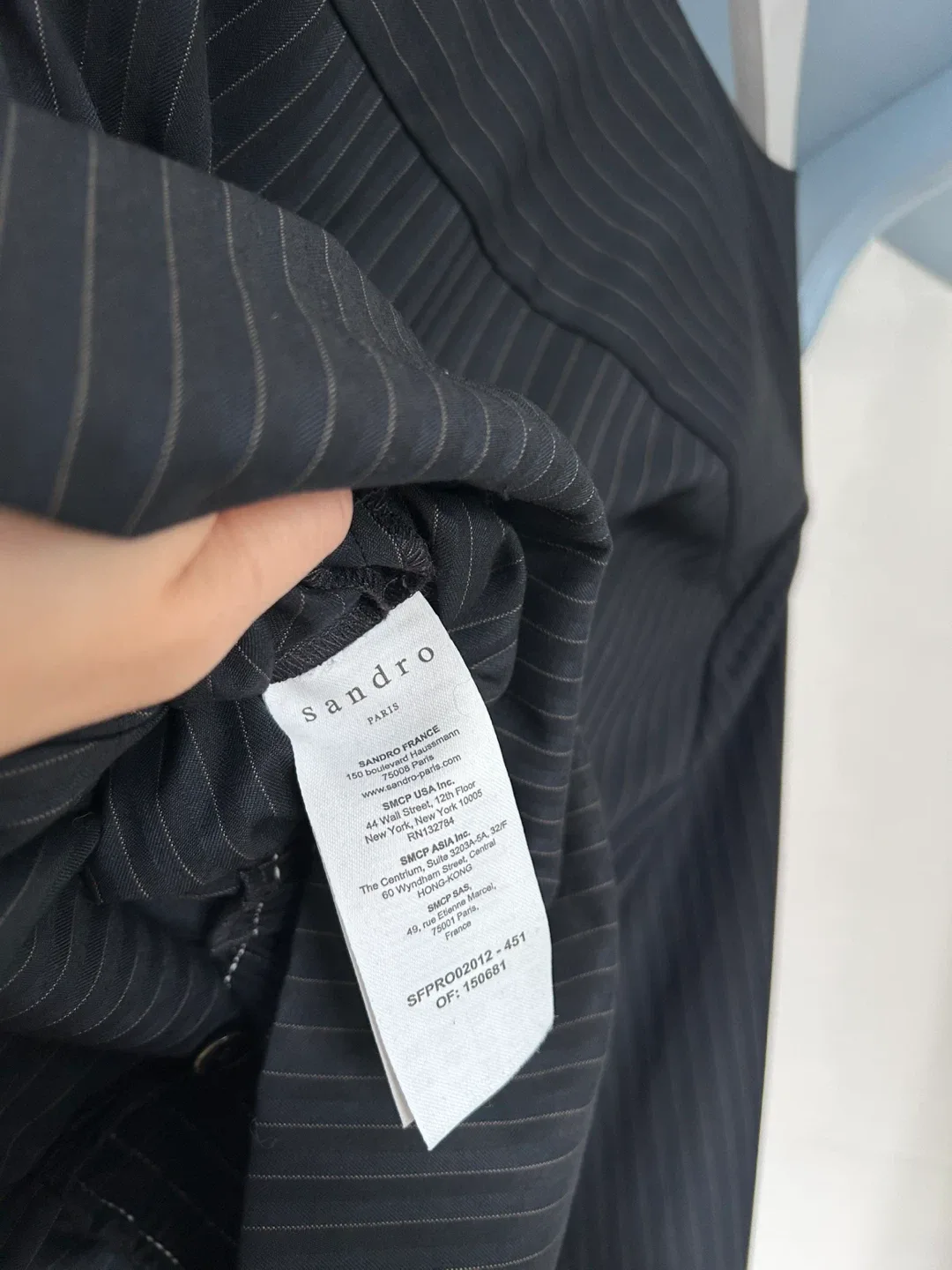 Sandro Paris Pinstripe Dress image indicator(6)