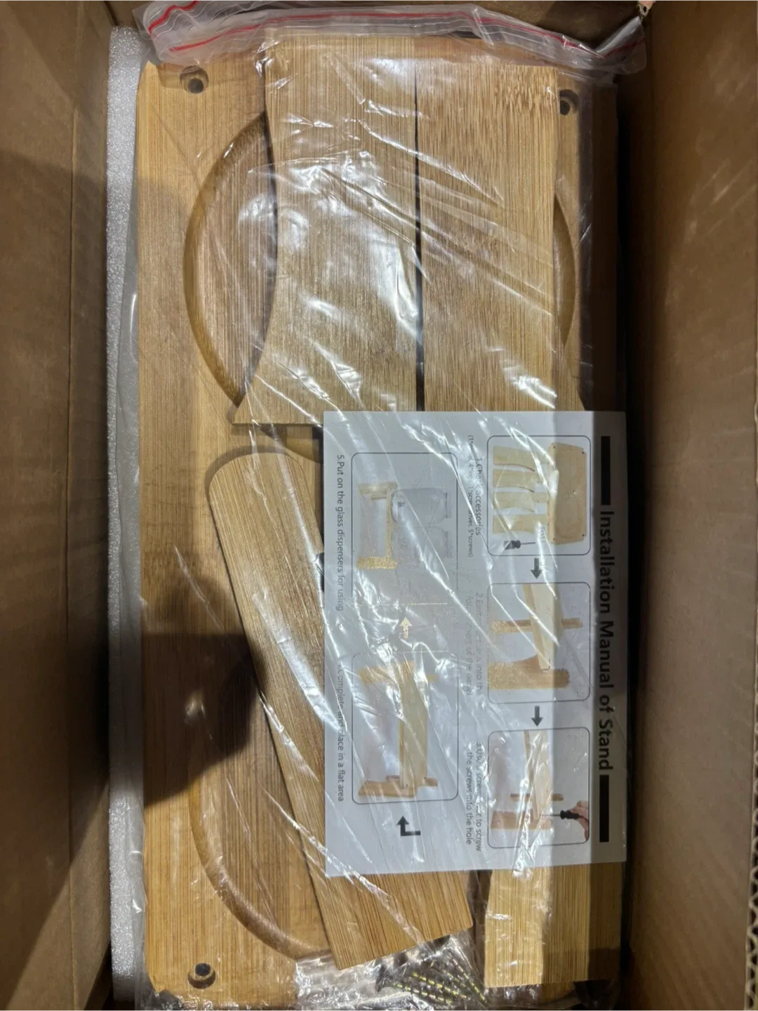 New 2-Pack Glass Drink Dispensers with Stand, 1 Gallon image indicator(5)