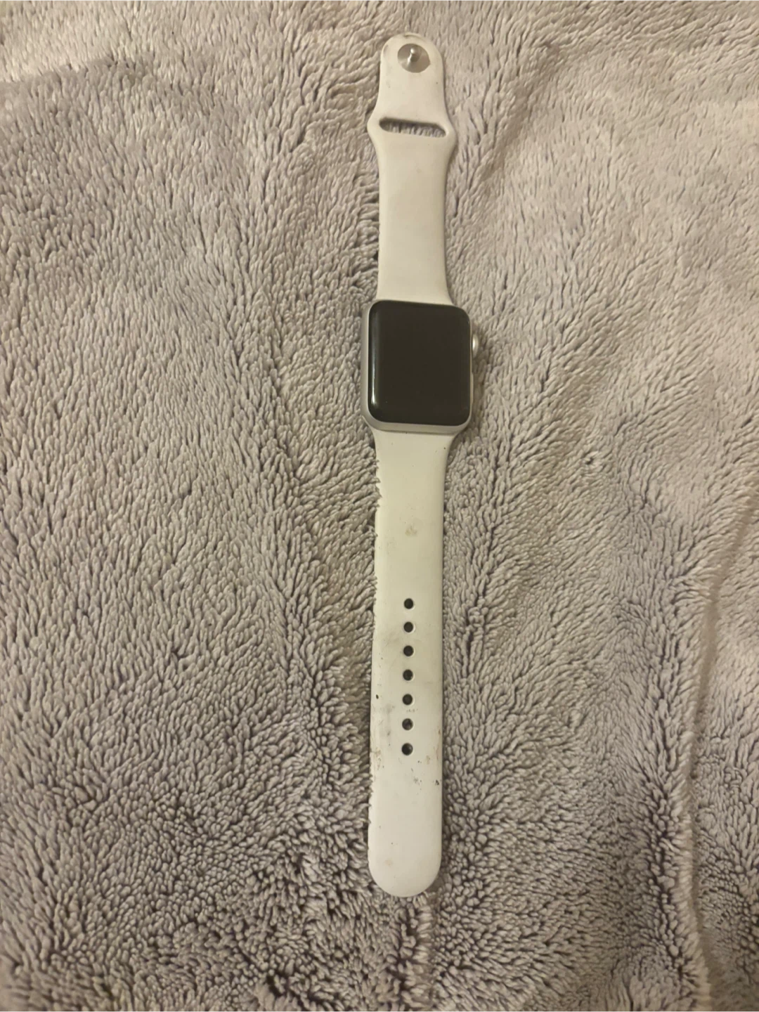 Apple Watch with White Band Series 3 - photo 2