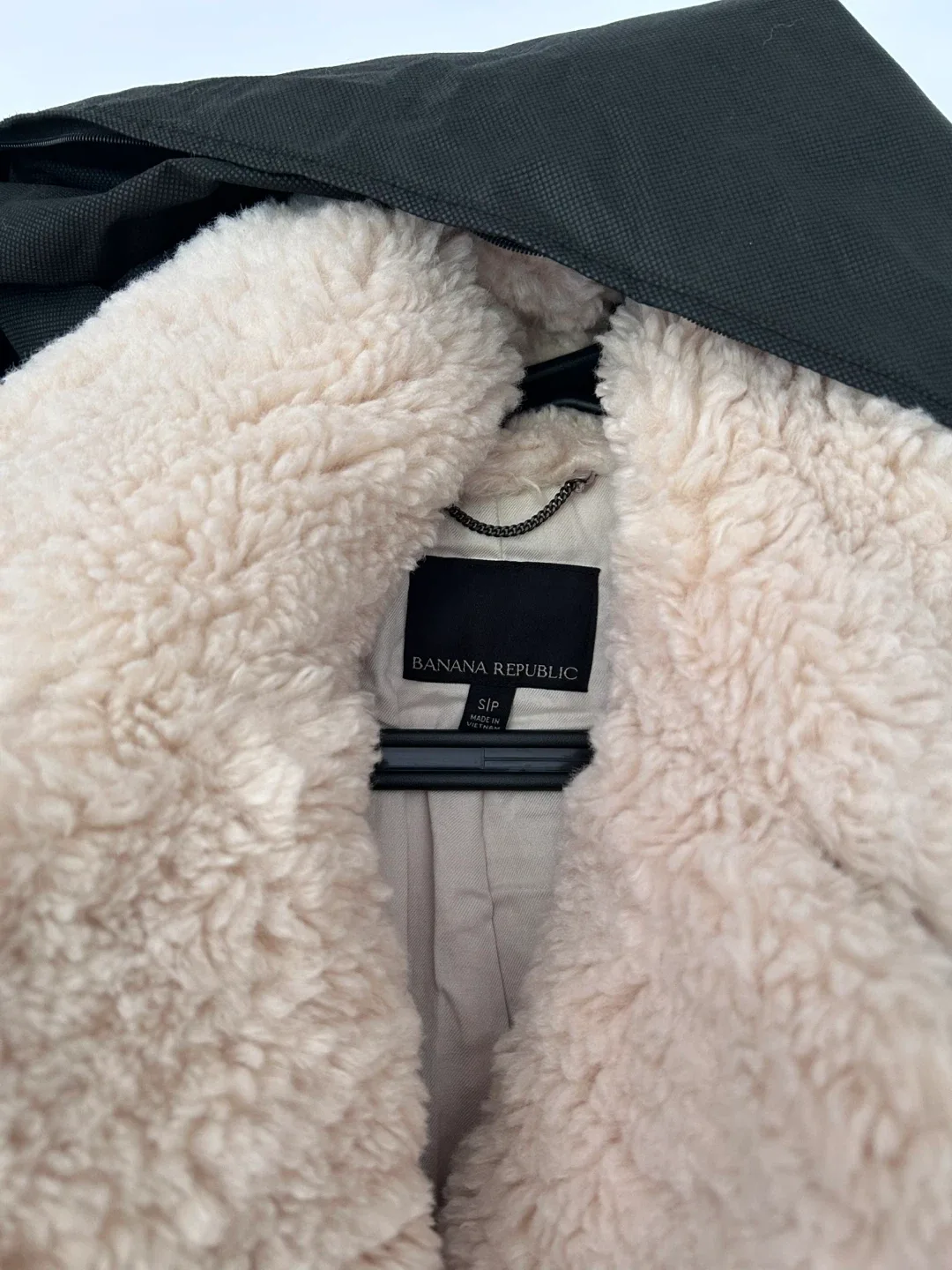 Banana Republic Women's Teddy Coat - Size S image indicator(2)