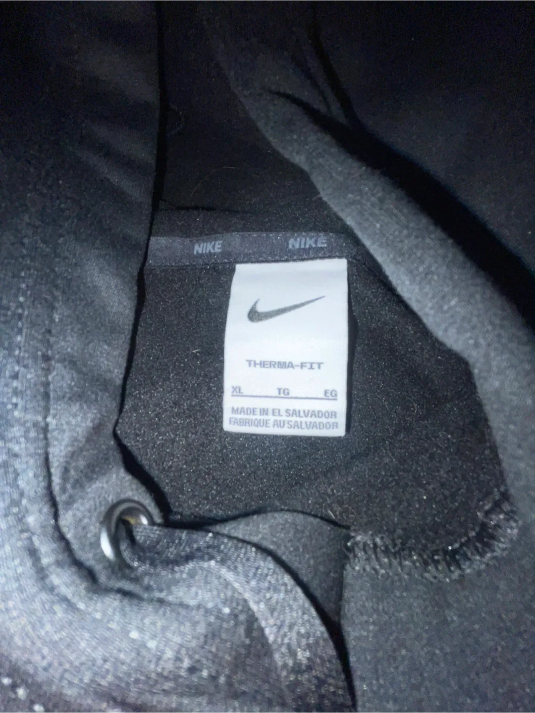 Nike Therma-FIT Black Hoodie - XL image indicator(3)