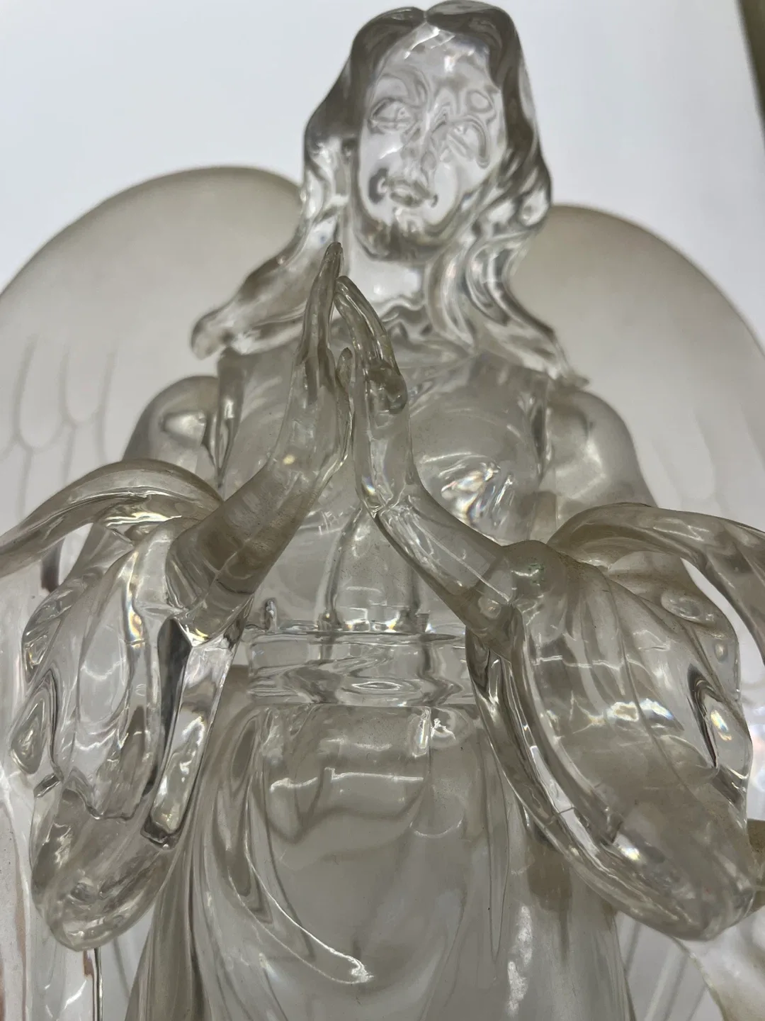 Vintage Lucite Angel Figurine. 18inches! image indicator(2)