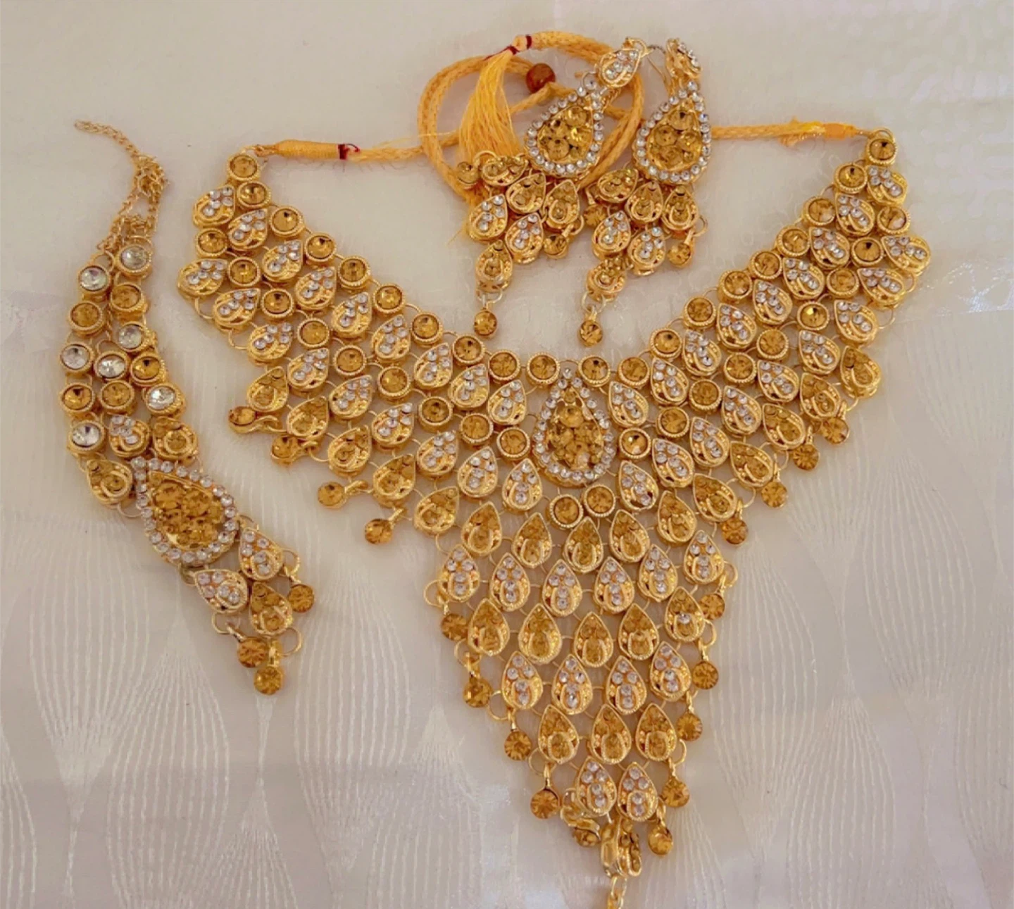 Gold Plated Jewellery Set
