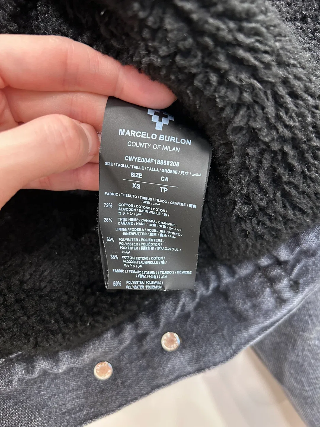 Marcelo Burlon Denim Jacket - XS image indicator(5)