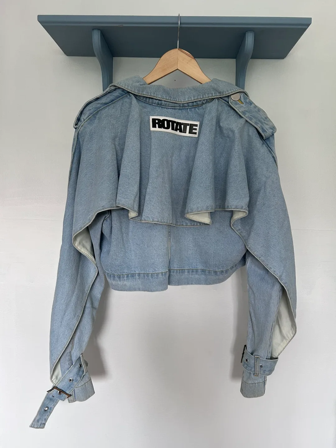 ROTATE Birger Christensen Denim Jacket - Size L image indicator(2)