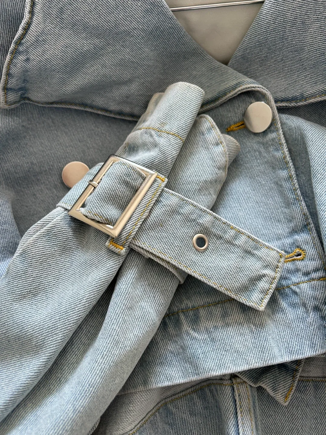 ROTATE Birger Christensen Denim Jacket - Size L image indicator(4)