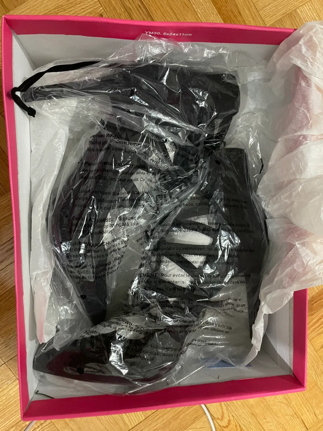 Black Lace-Up Heels-size 8.5 image indicator(4)