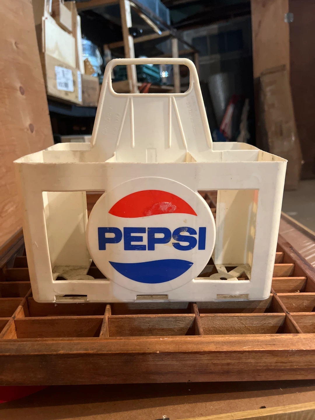 Vintage Pepsi 6-Bottle Carrier
