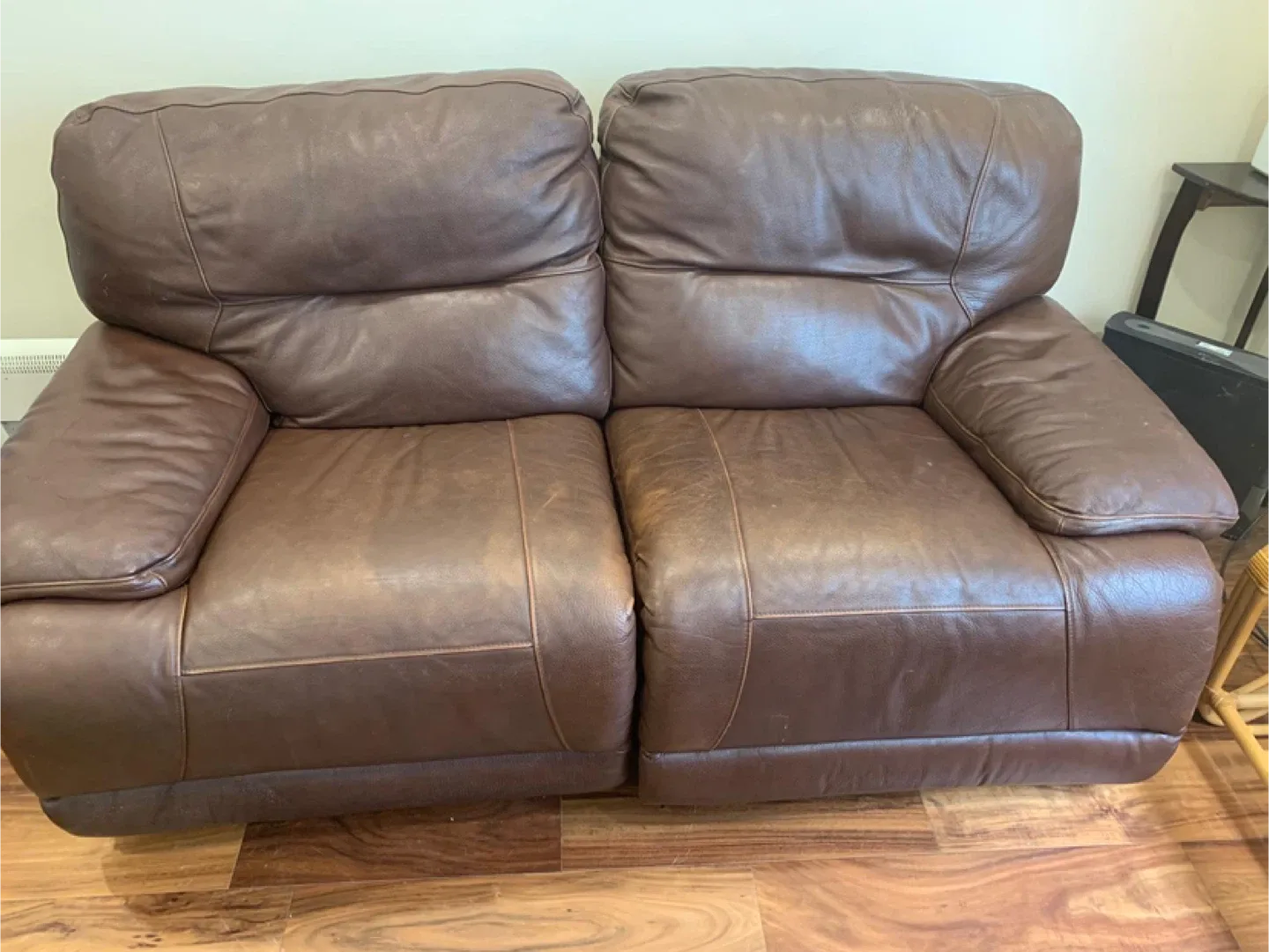 Leather Loveseat & Recliner 2 seater image indicator(8)