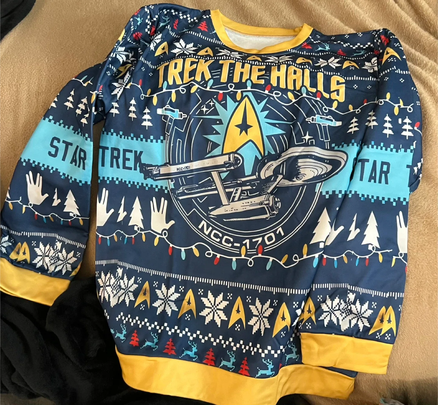 Star Trek 'Trek The Halls' Ugly Christmas Sweater