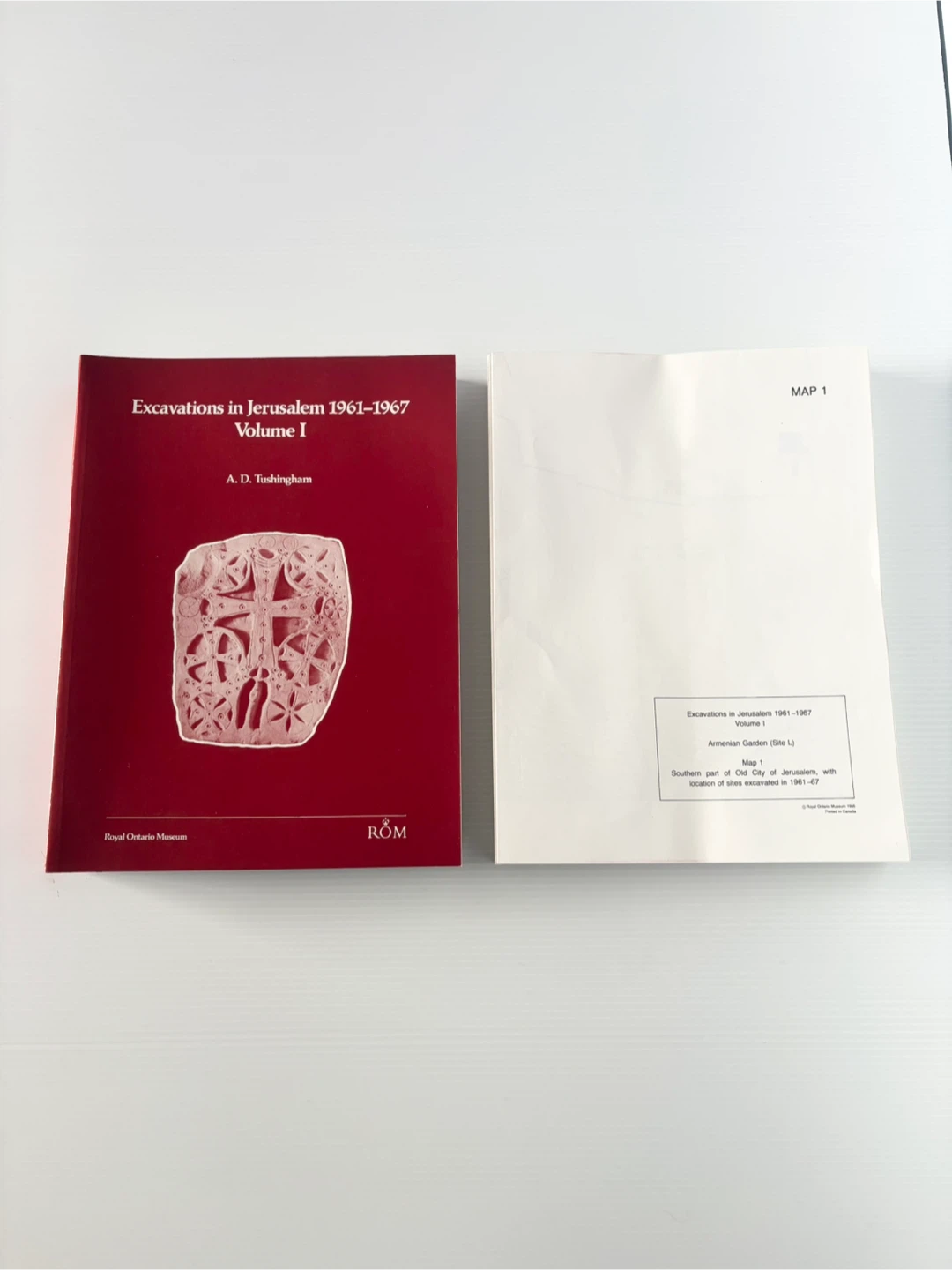 Vintage royal Ontario Museum excavations in Jerusalem 1961-1967 - photo 4