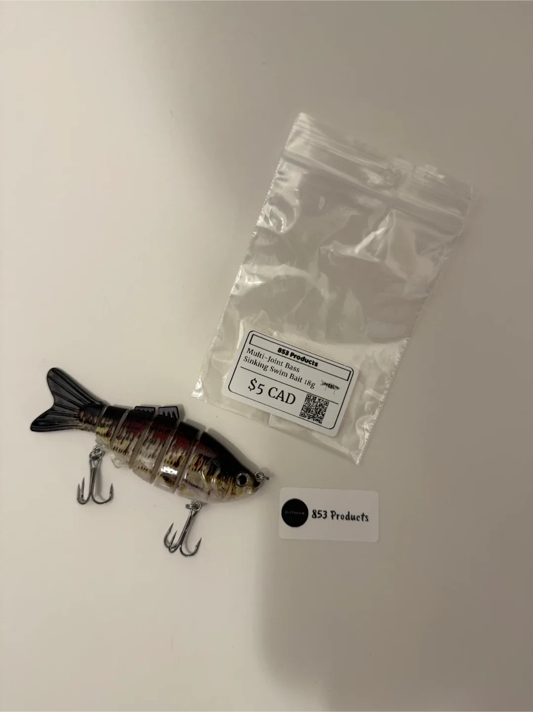 Multi-Joint Bass Sinking Swim Bait image indicator(2)