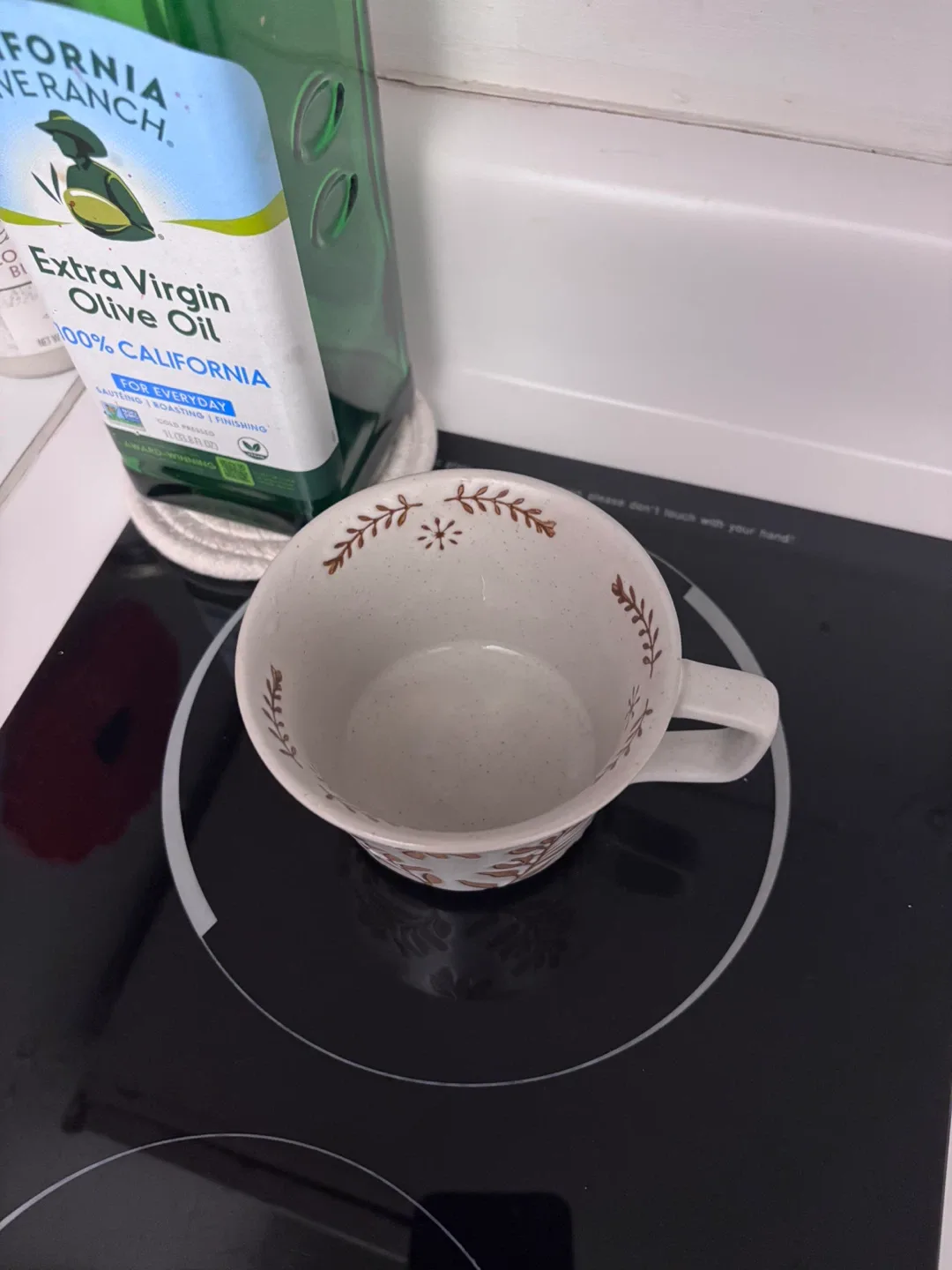 Beautiful Ceramic Floral Pattern 12 oz Cup image indicator(2)