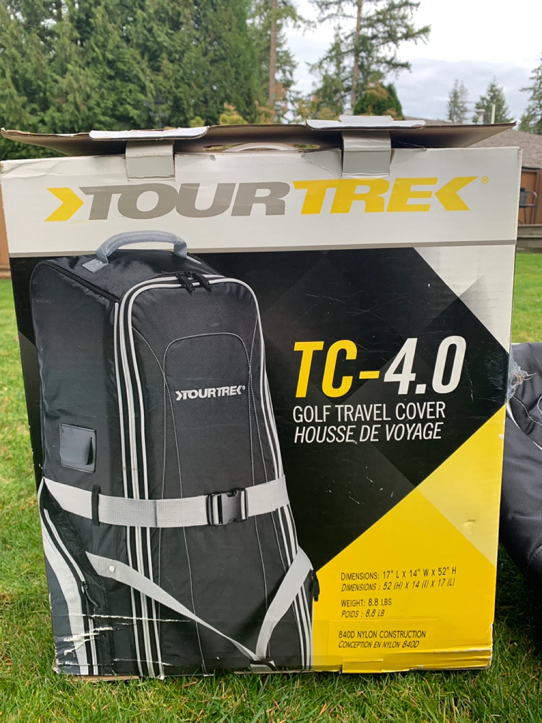 TourTrek TC-4.0 Golf Travel Cover