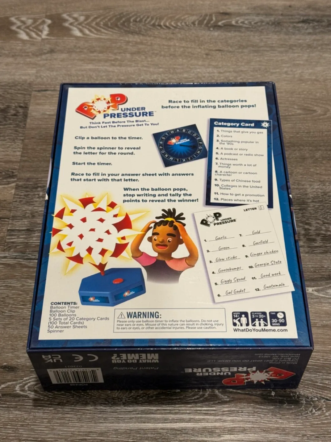 Pop Under Pressure Game by What Do You Meme? image indicator(2)