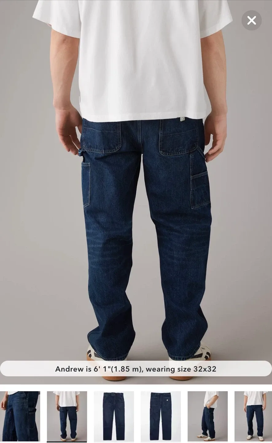 *NWT American Eagle Carpenter Jeans, 32x34 - 2 pairs available image indicator(2)