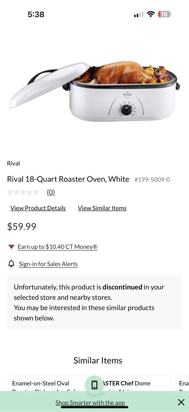 Rival 18-Quart Roaster Oven image indicator(4)