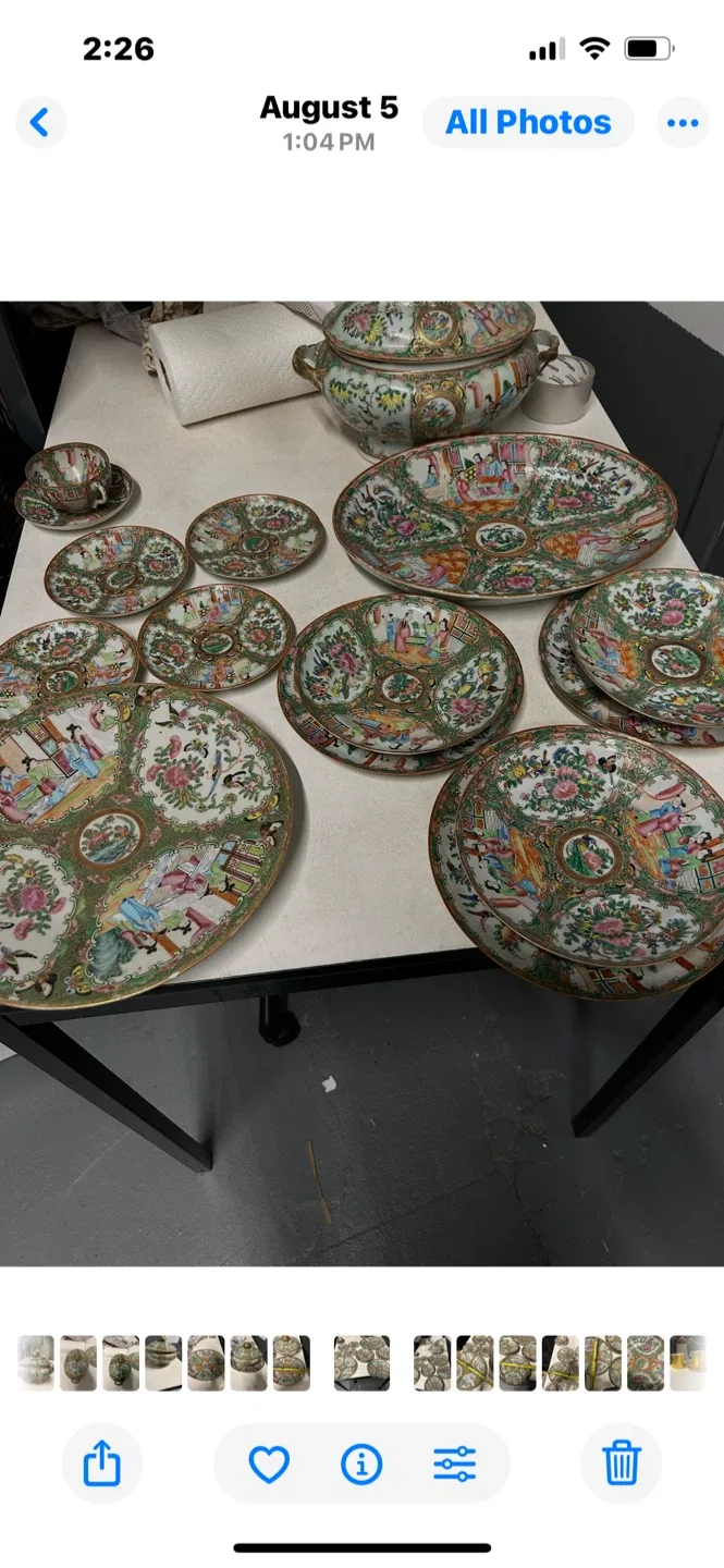 Vintage China Phoenix Figurines Qing dynasty Pair) image indicator(3)