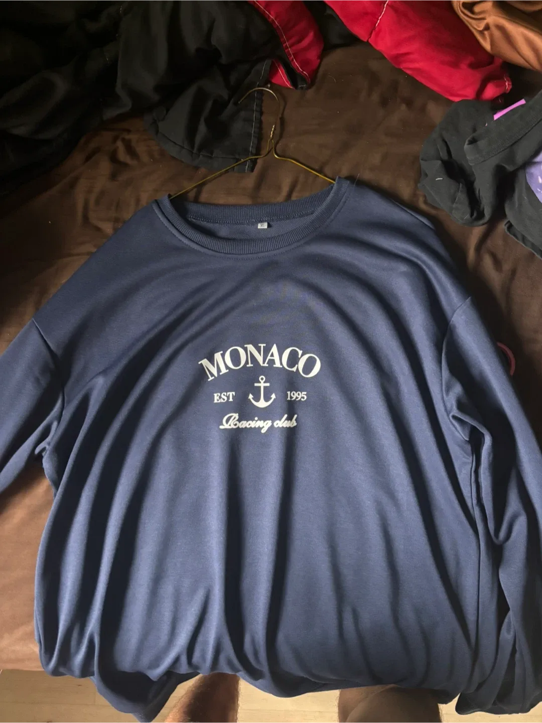 Monaco Blue Sweater 100% polyester