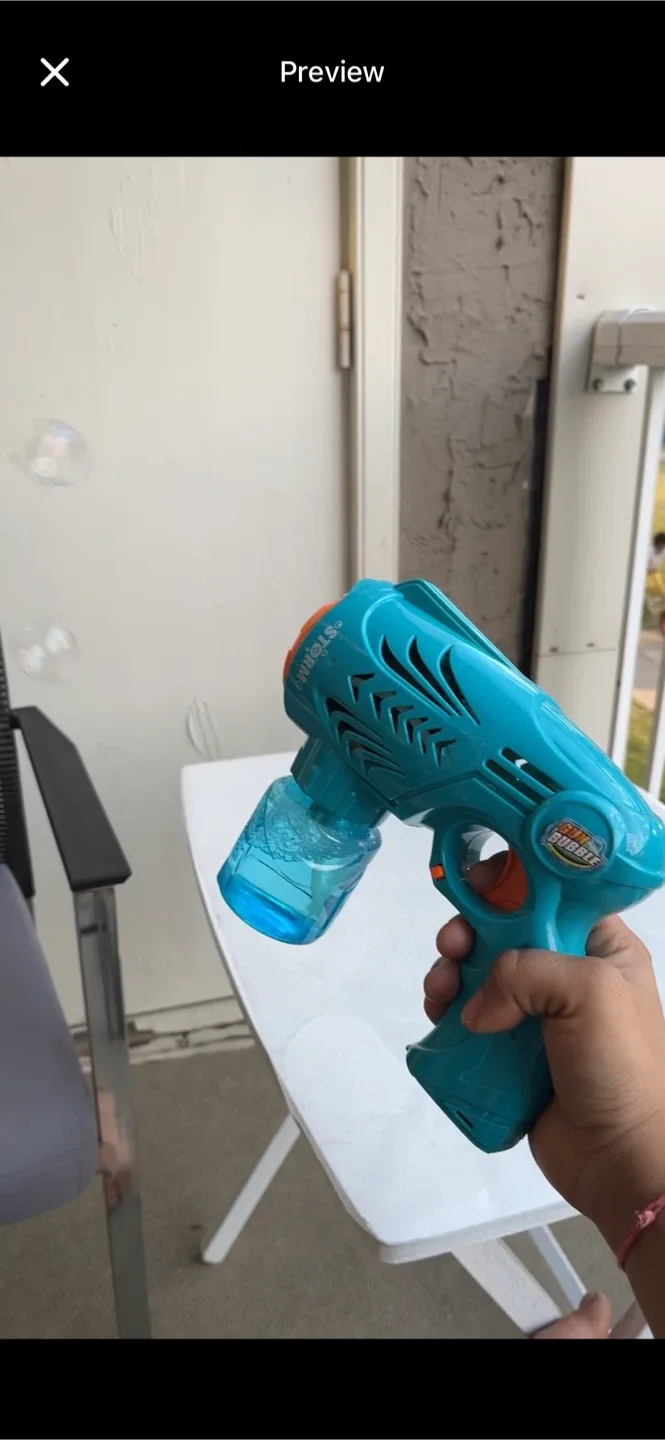 Bubble Gun Blower Toy