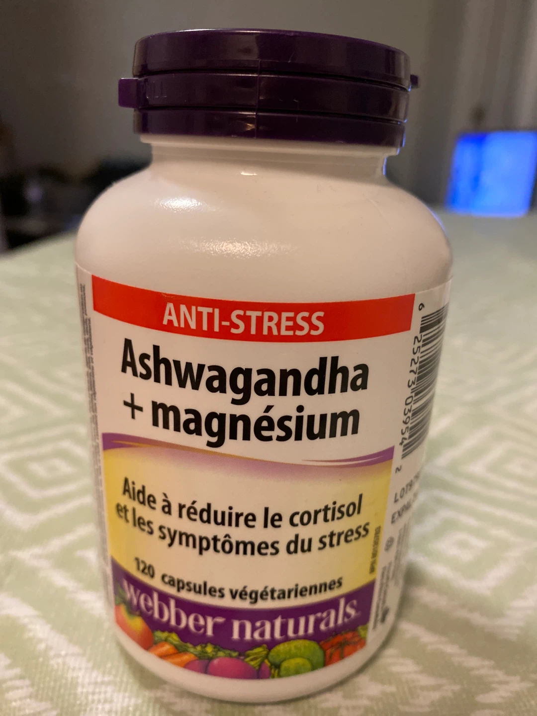 Webber Naturals Ashwagandha + Magnesium Capsules - photo 3