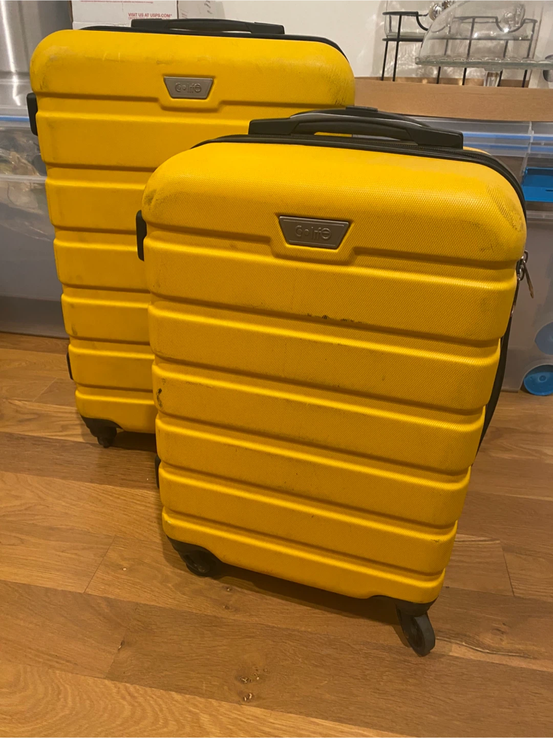 G-LITE Yellow Luggage Set - photo 2