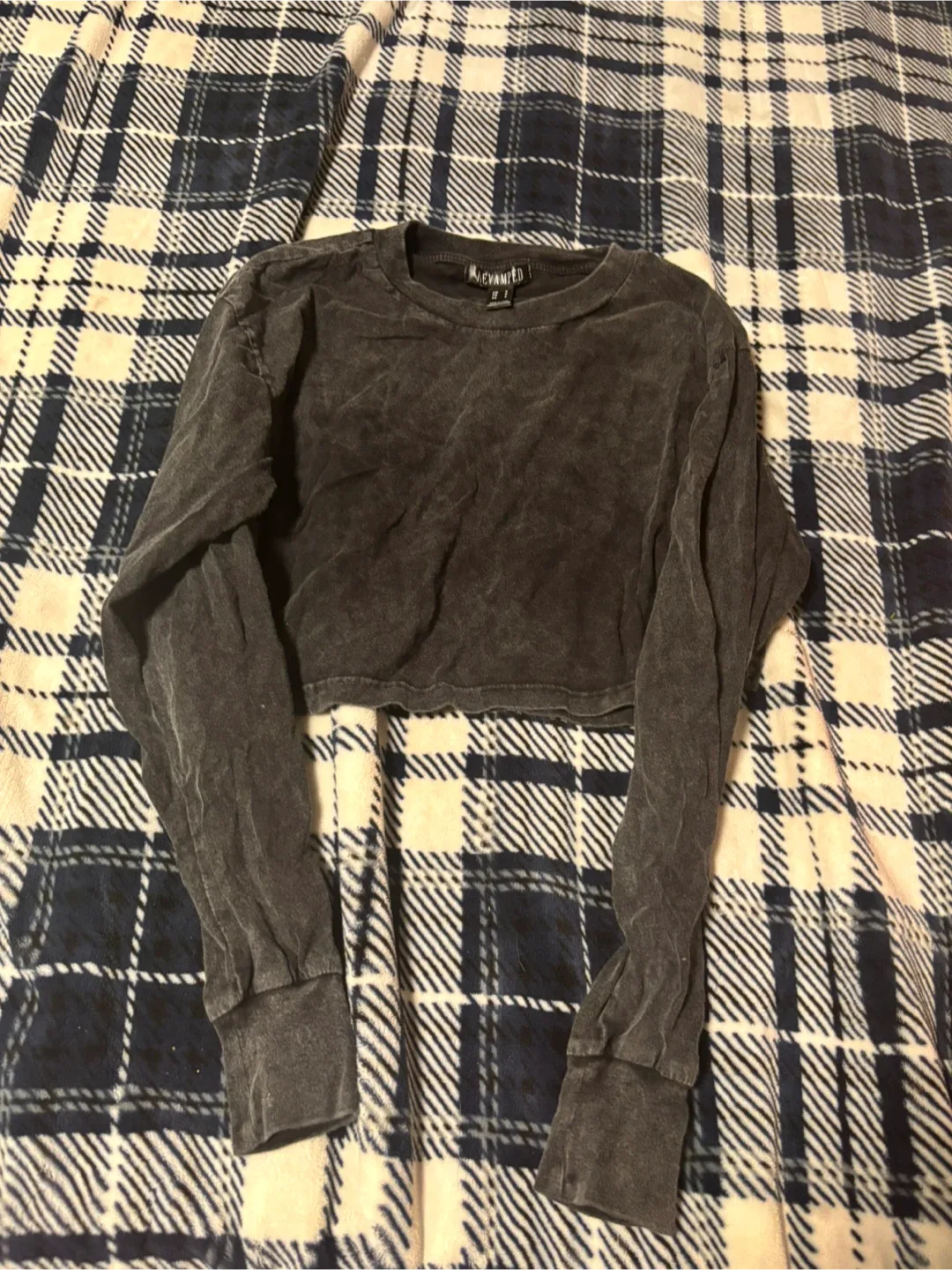 REVAMPED Cropped Long Sleeve - Size S