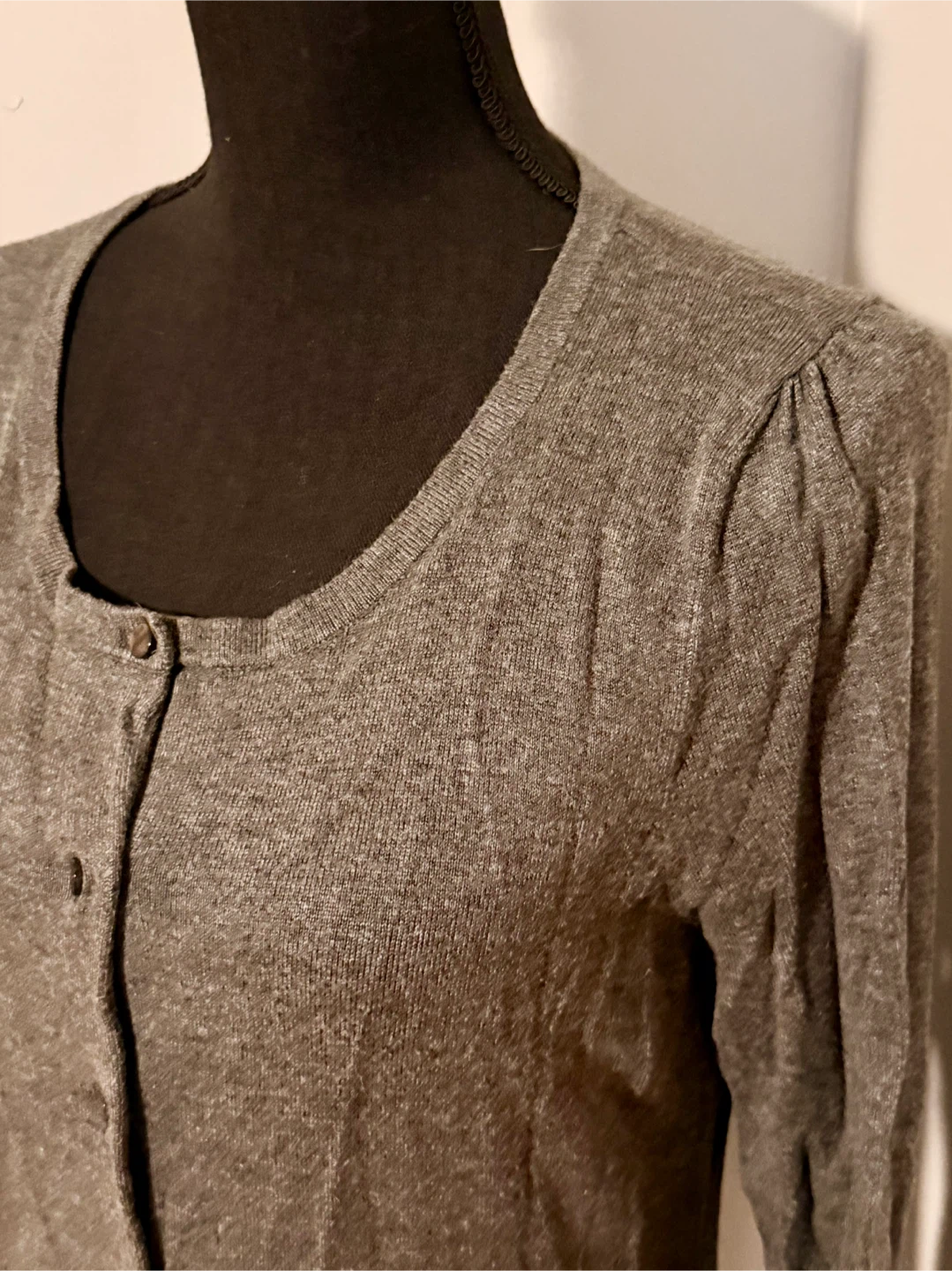 Kenneth Cole Gray Cardigan - Size S - photo 2
