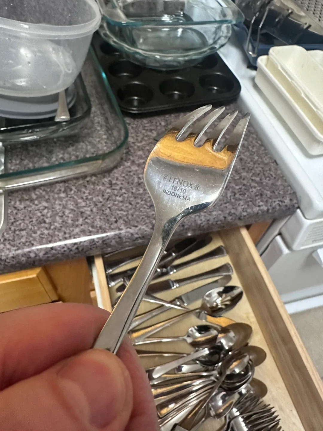 Lenox Stainless Steel Flatware Set image indicator(5)