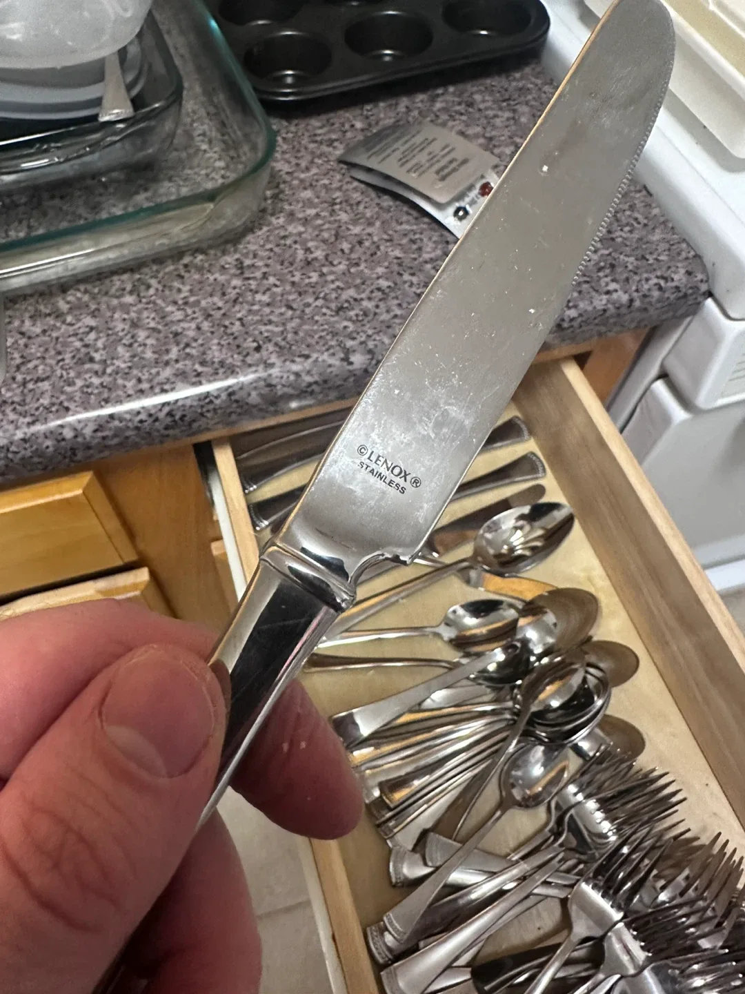 Lenox Stainless Steel Flatware Set image indicator(4)