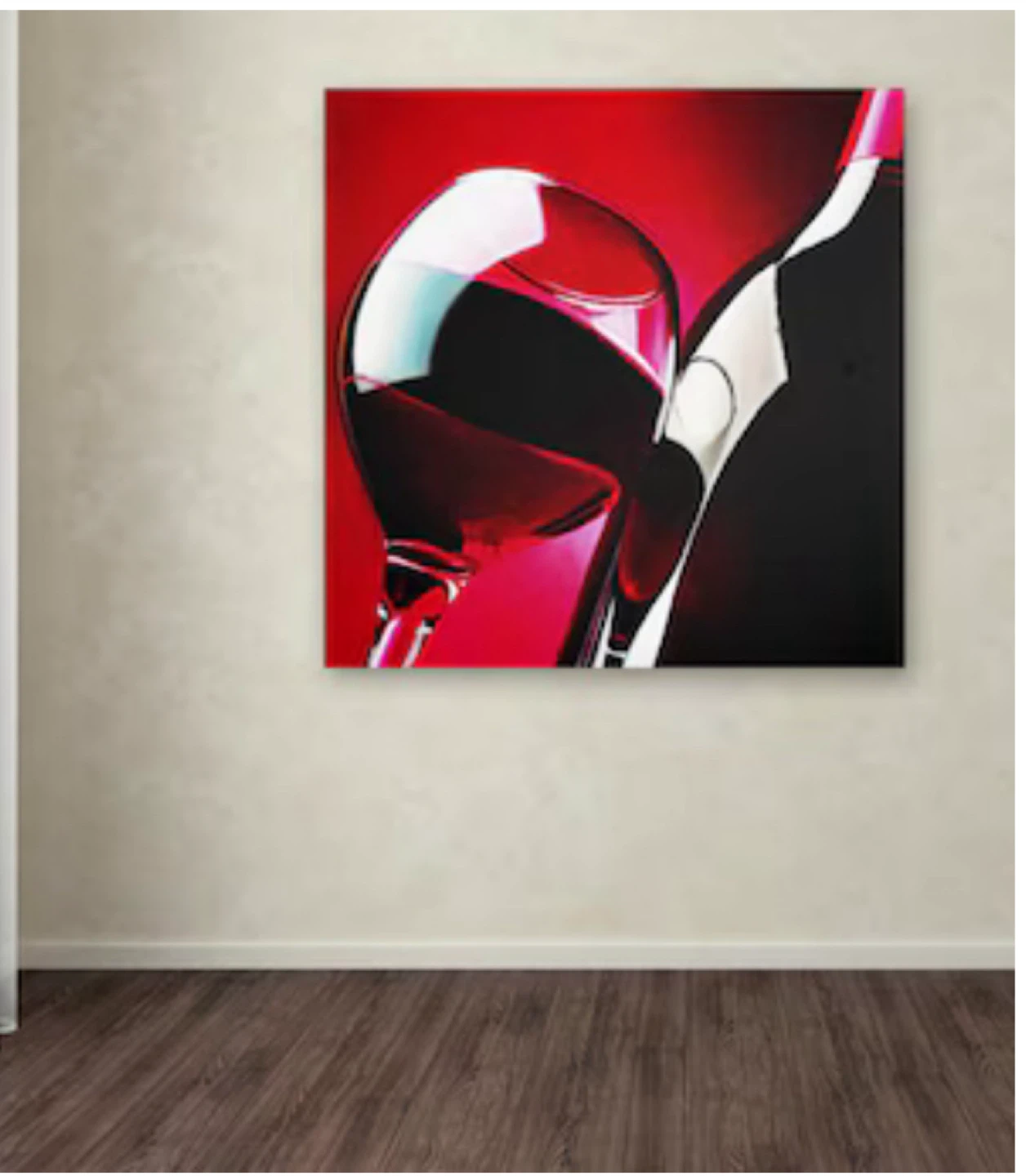 Red Wine' Canvas Art 24x24 Inches(24x24 in) - photo 5
