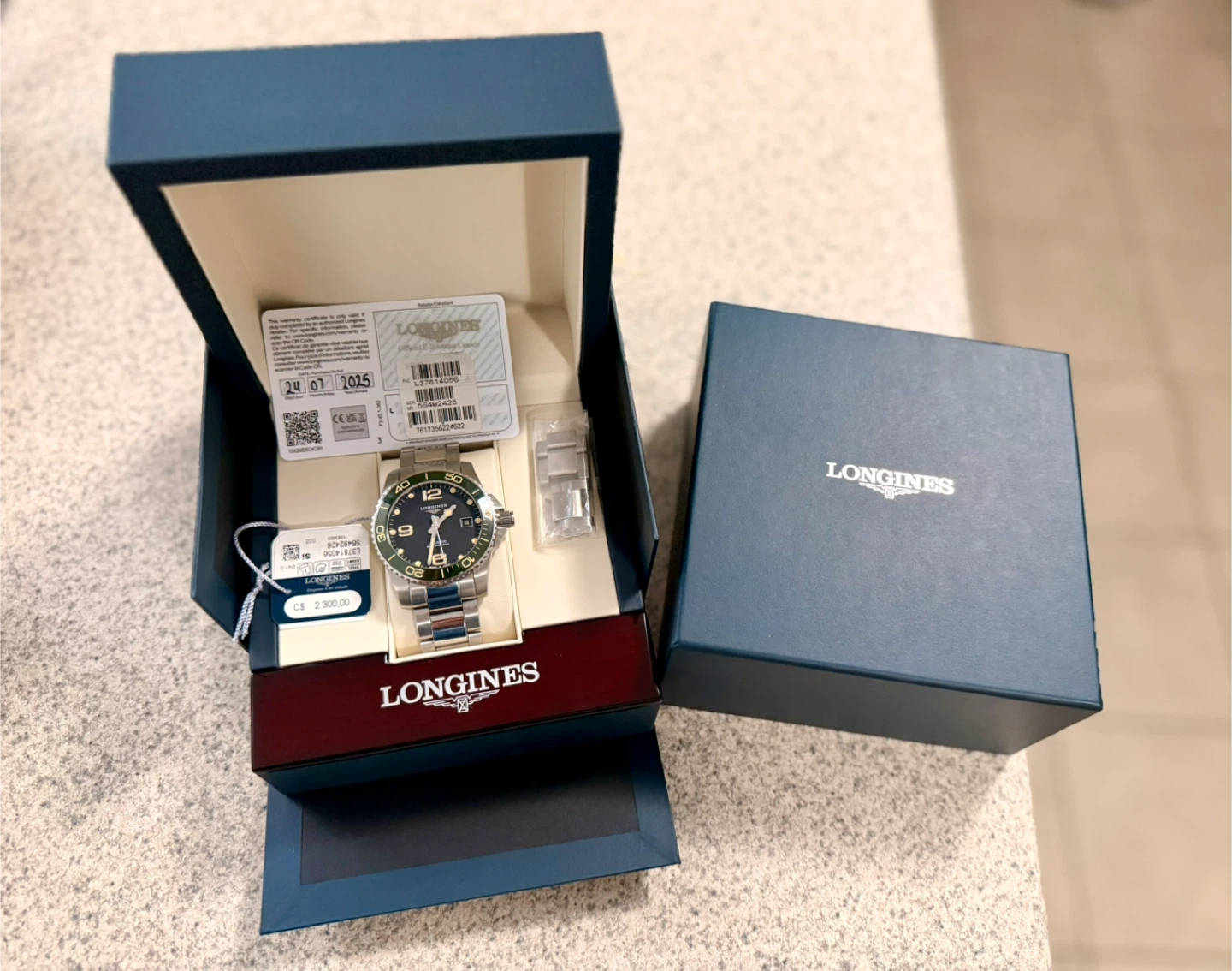 LONGINES HYDROCONQUEST 41 mm, ceramic bezel - photo 2