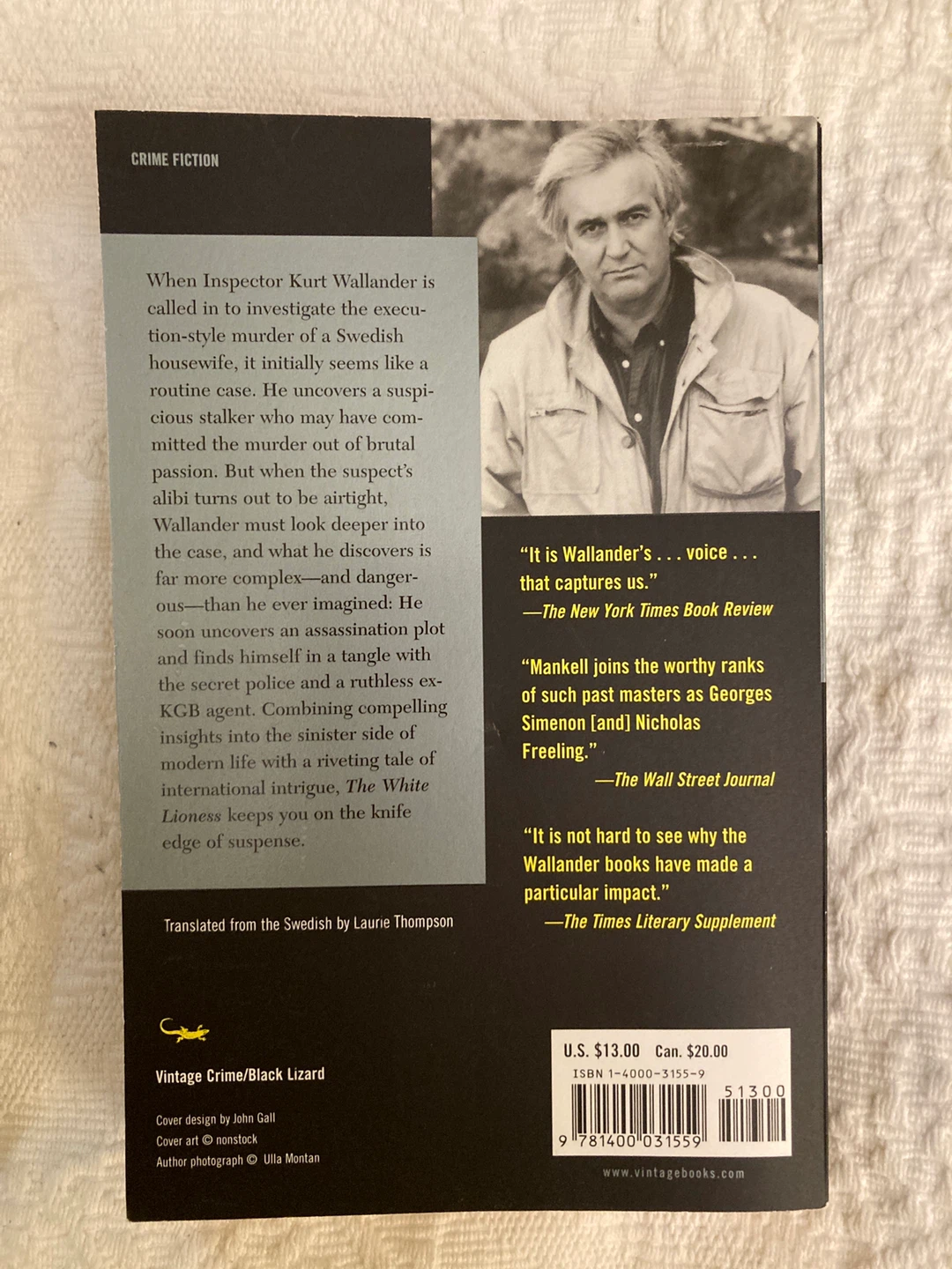 A Man Called Ove & The White Lioness Books - photo 3