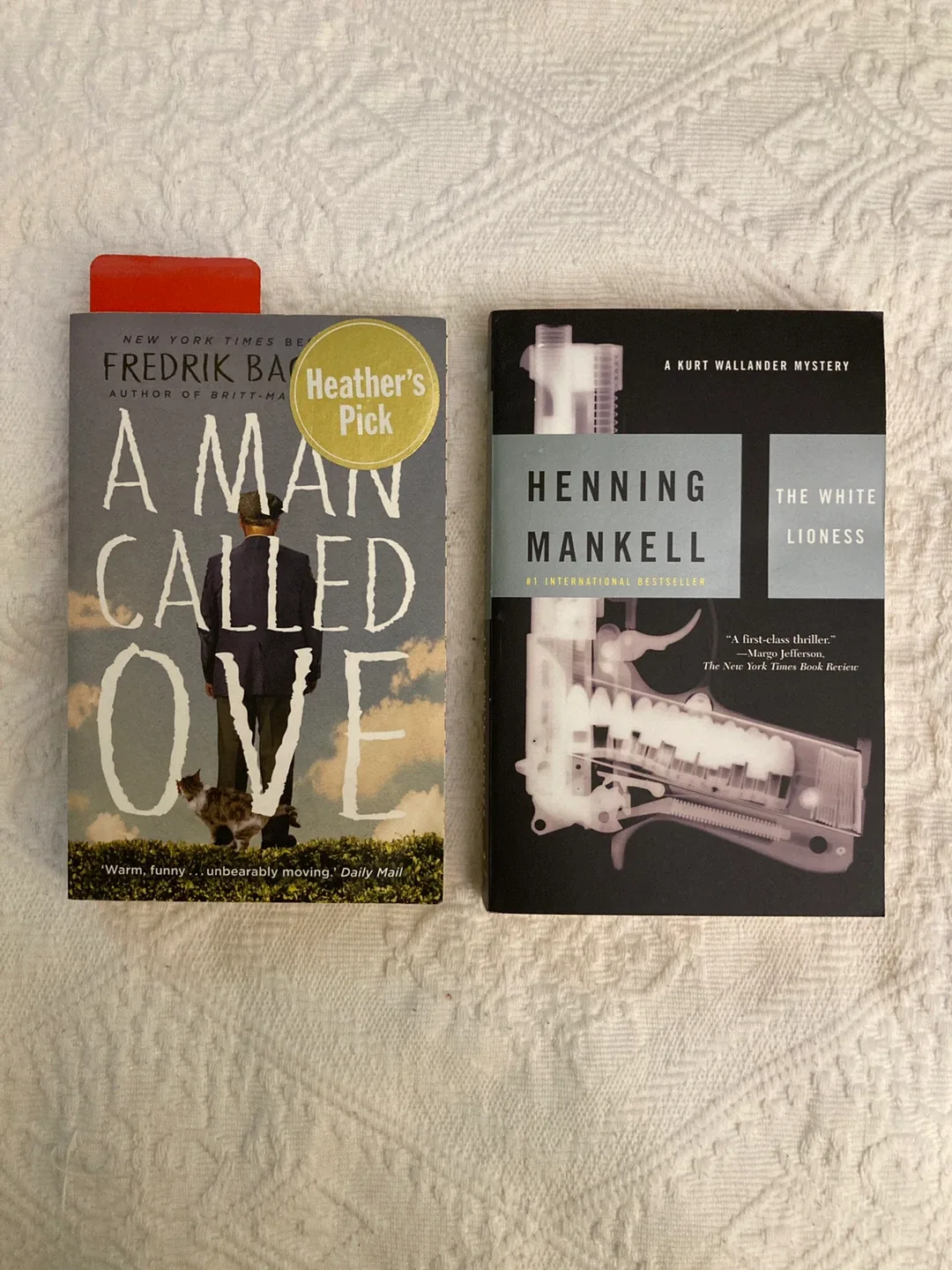 A Man Called Ove & The White Lioness Books