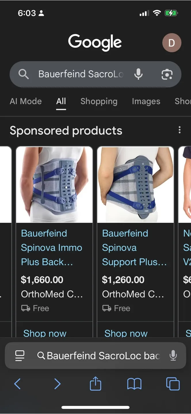 Bauerfeind SacroLoc Back Support - Size 9 image indicator(5)