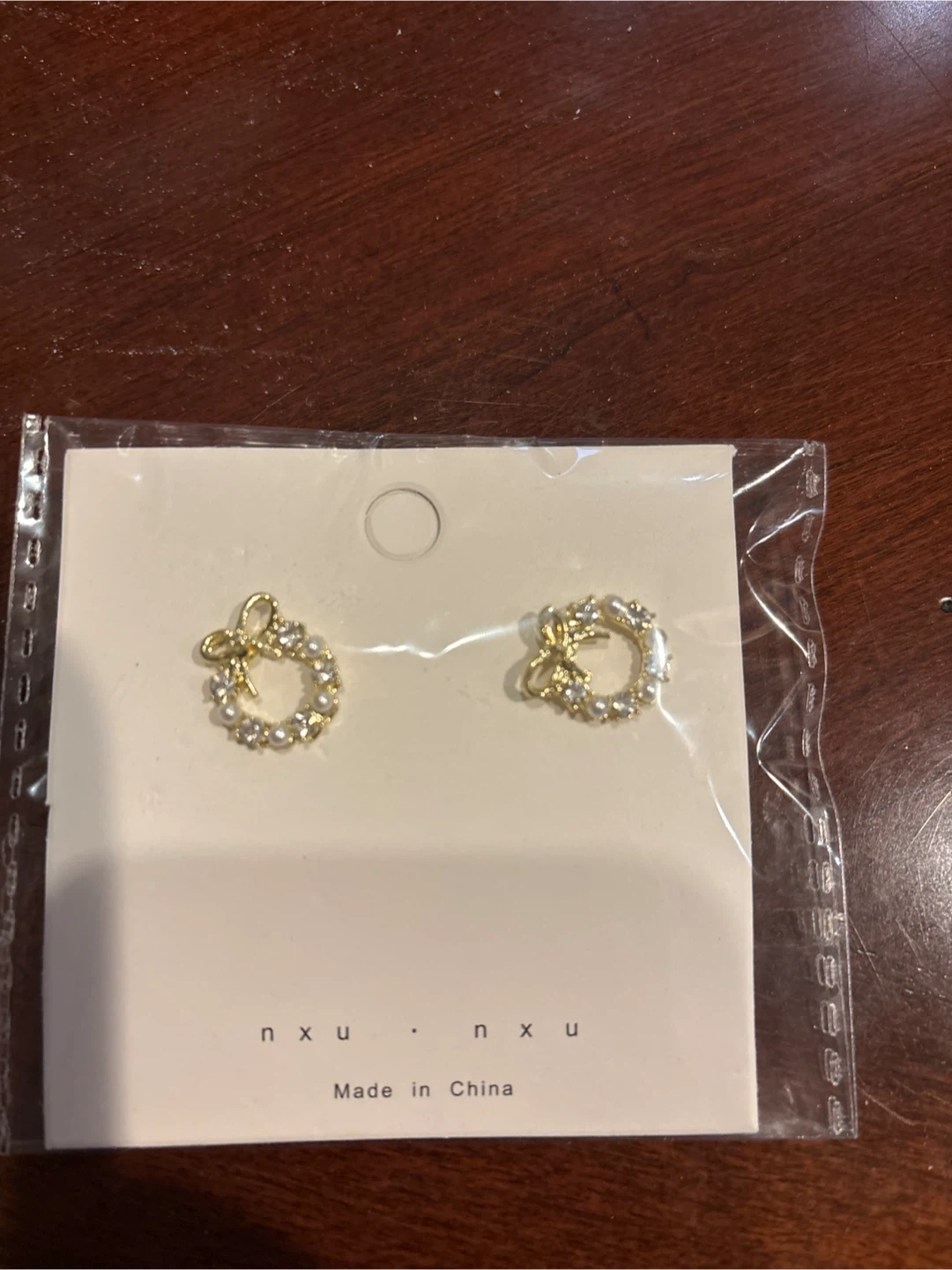 NXU NXU Gold Earrings - New