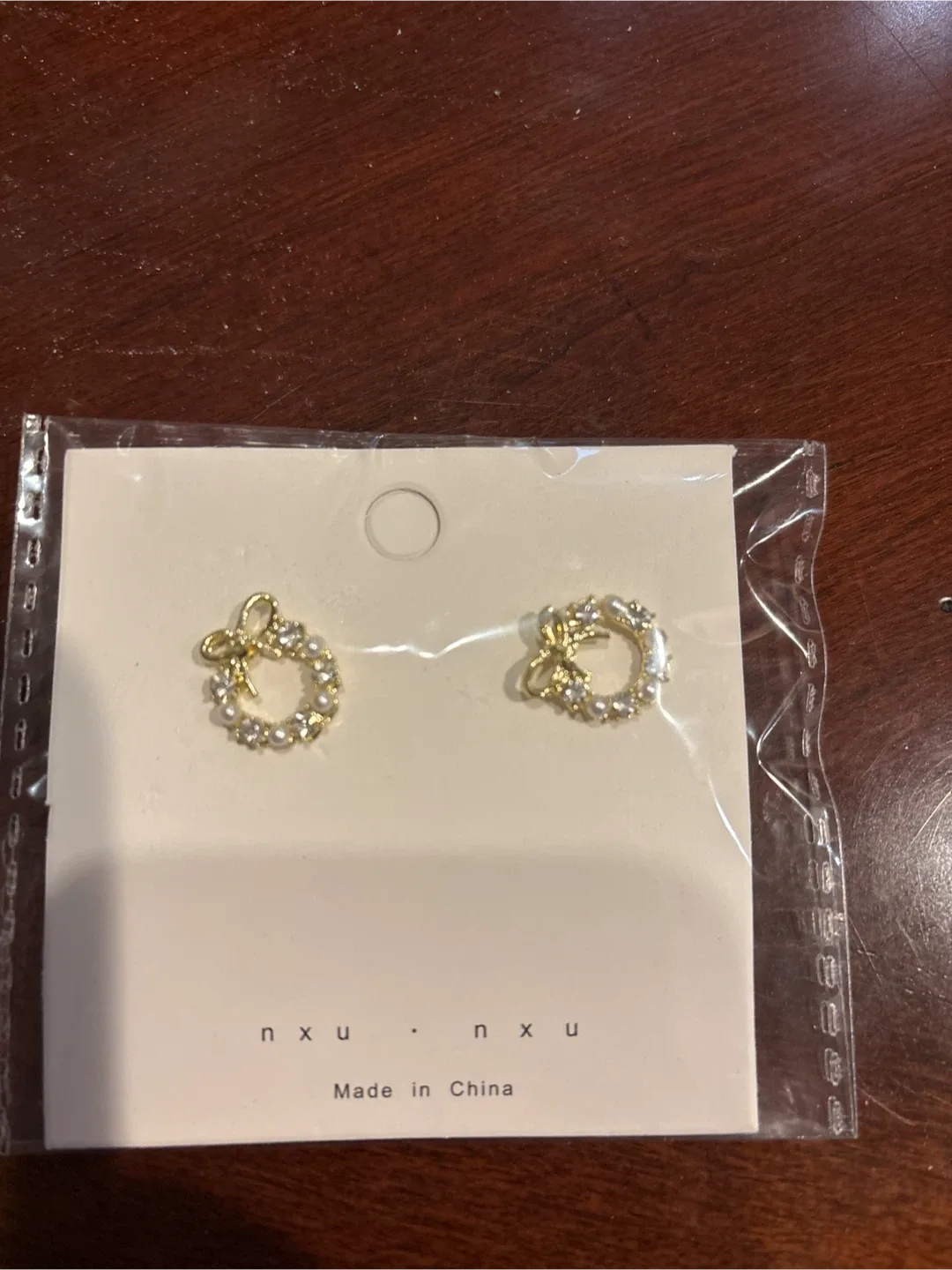 NXU NXU Gold Earrings - New