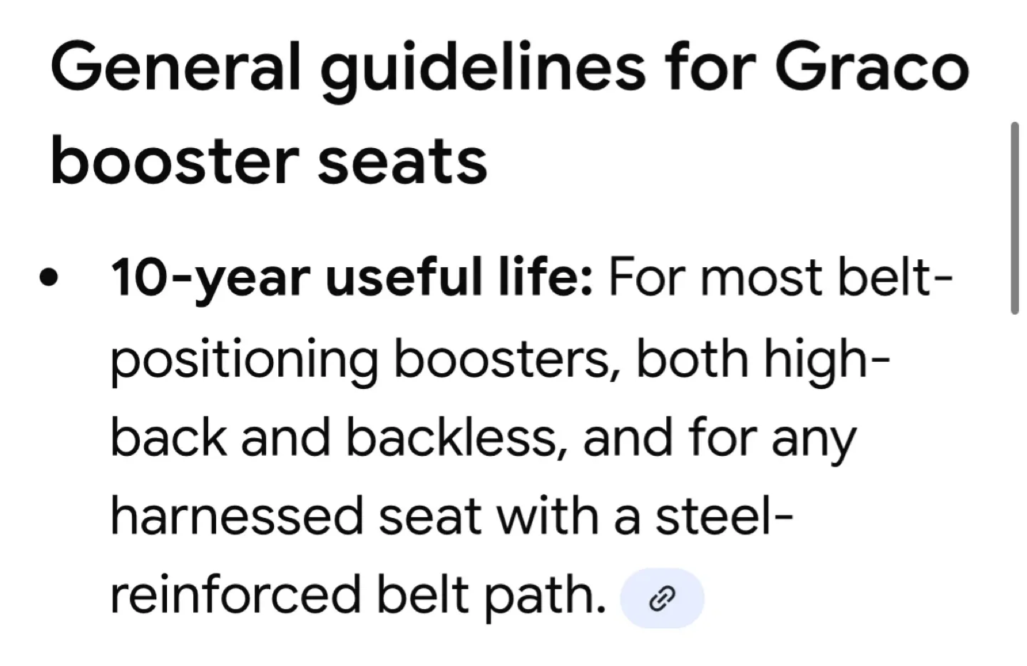 Graco TurboBooster Backless Booster Seat (4-10 yrs) image indicator(5)