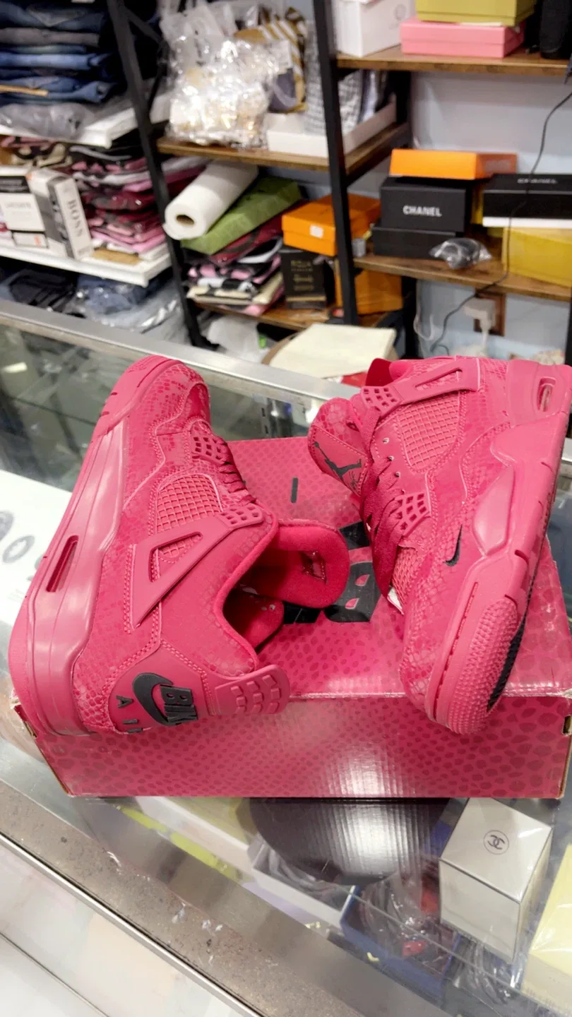 Nike Air Jordan 4 Retro Red US 8, 9, 10, 11, 12 image indicator(4)