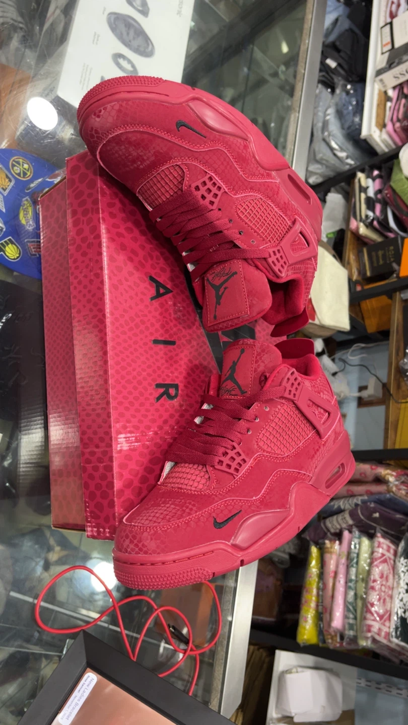 Nike Air Jordan 4 Retro Red US 8, 9, 10, 11, 12 - photo 2