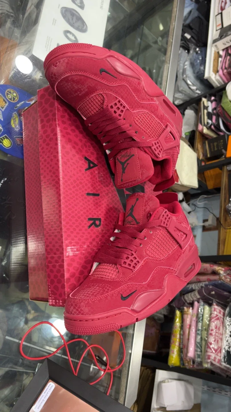 Nike Air Jordan 4 Retro Red US 8, 9, 10, 11, 12 image indicator(2)