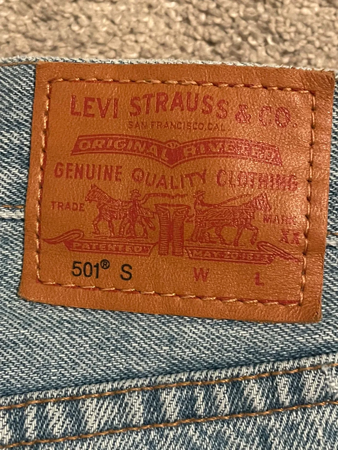 Levi's 501 Jeans - Size S image indicator(3)