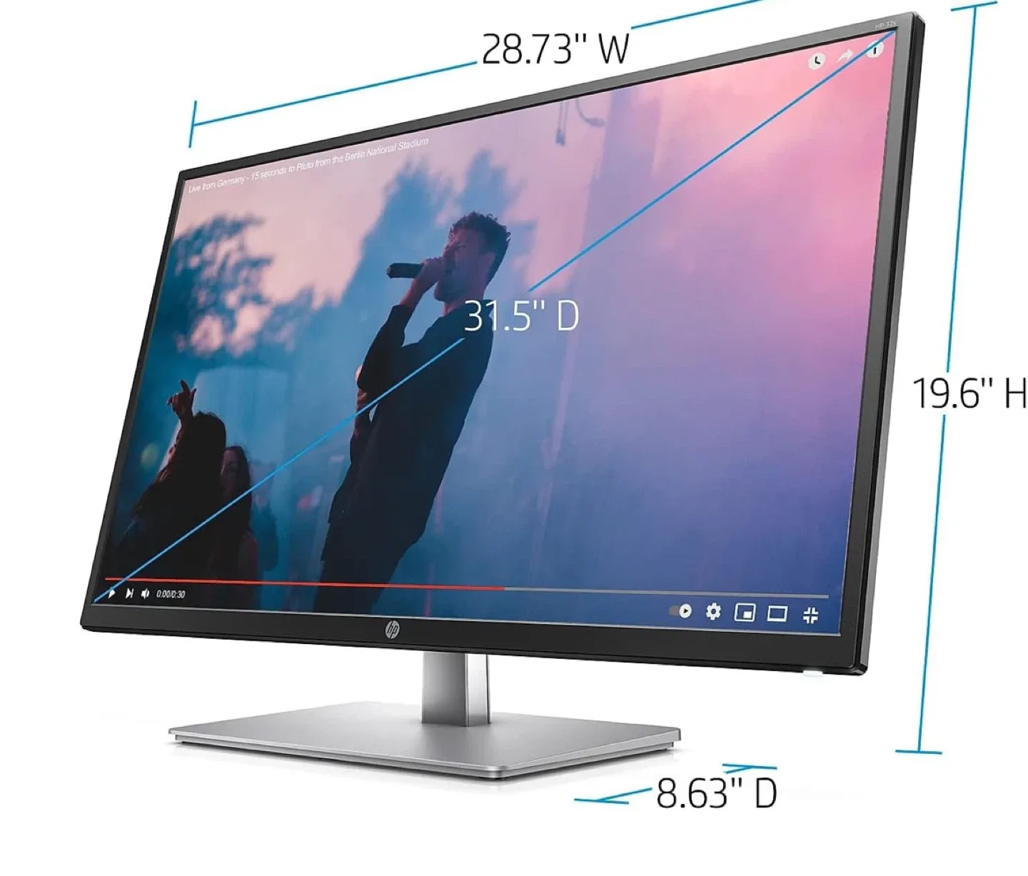 HP 32s 32-inch FHD Monitor image indicator(2)