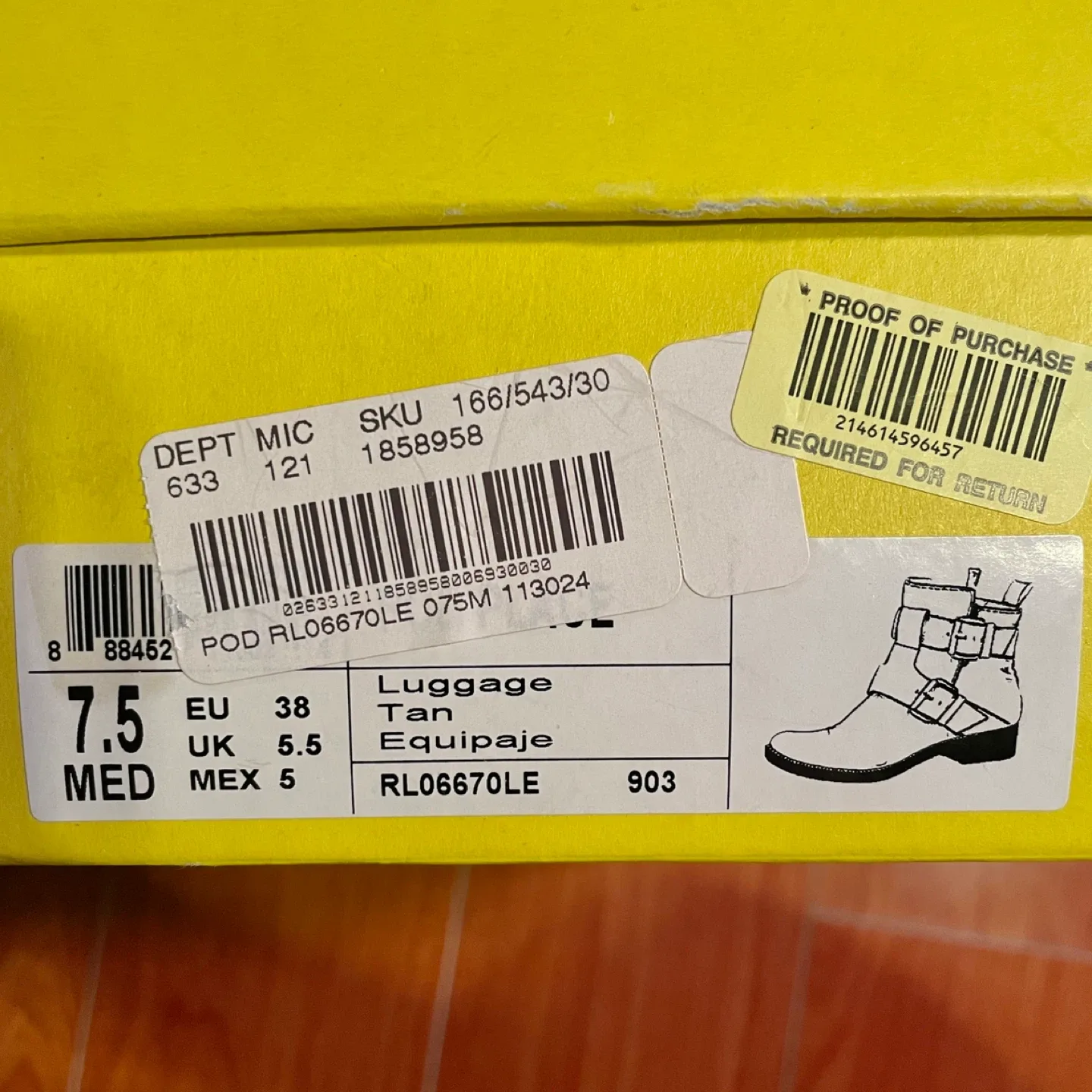 NEW✨Women's 7.5M, Kenneth Cole Brown Leather Ankle Boots image indicator(10)